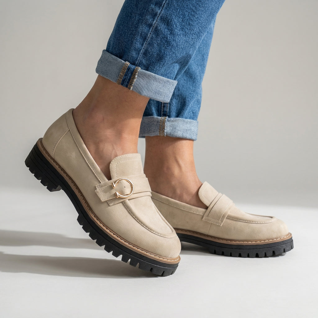 Corinna Ring Platform Loafers