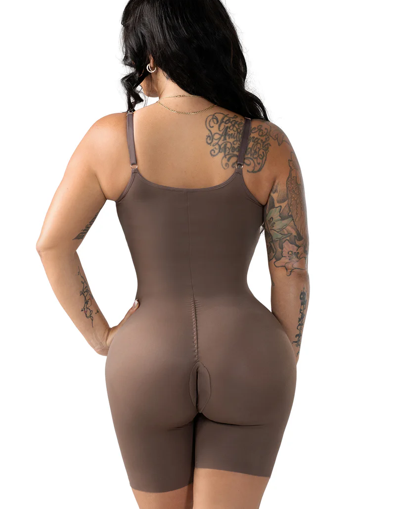 Seamless Soft Control Bodysuit with Cups Waist Snatching Shapewear