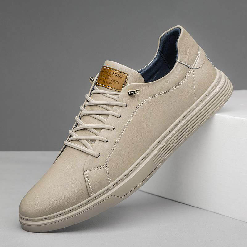 Mazzarini Italian Leather Sneakers  - By Qivii