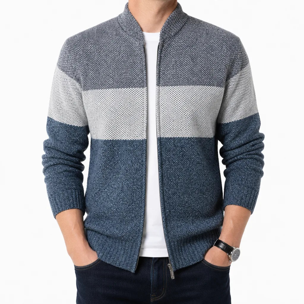 Weston Colorblock Knit Jacket