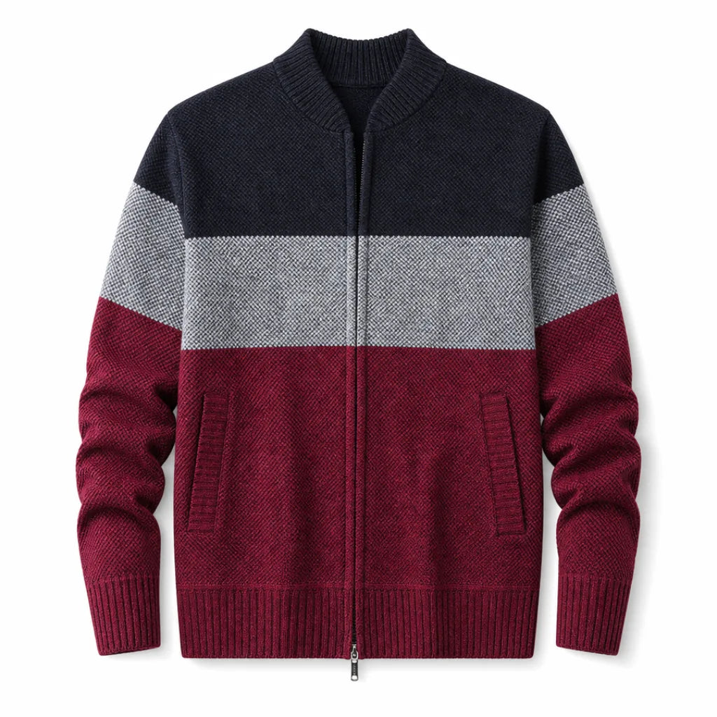 Weston Colorblock Knit Jacket