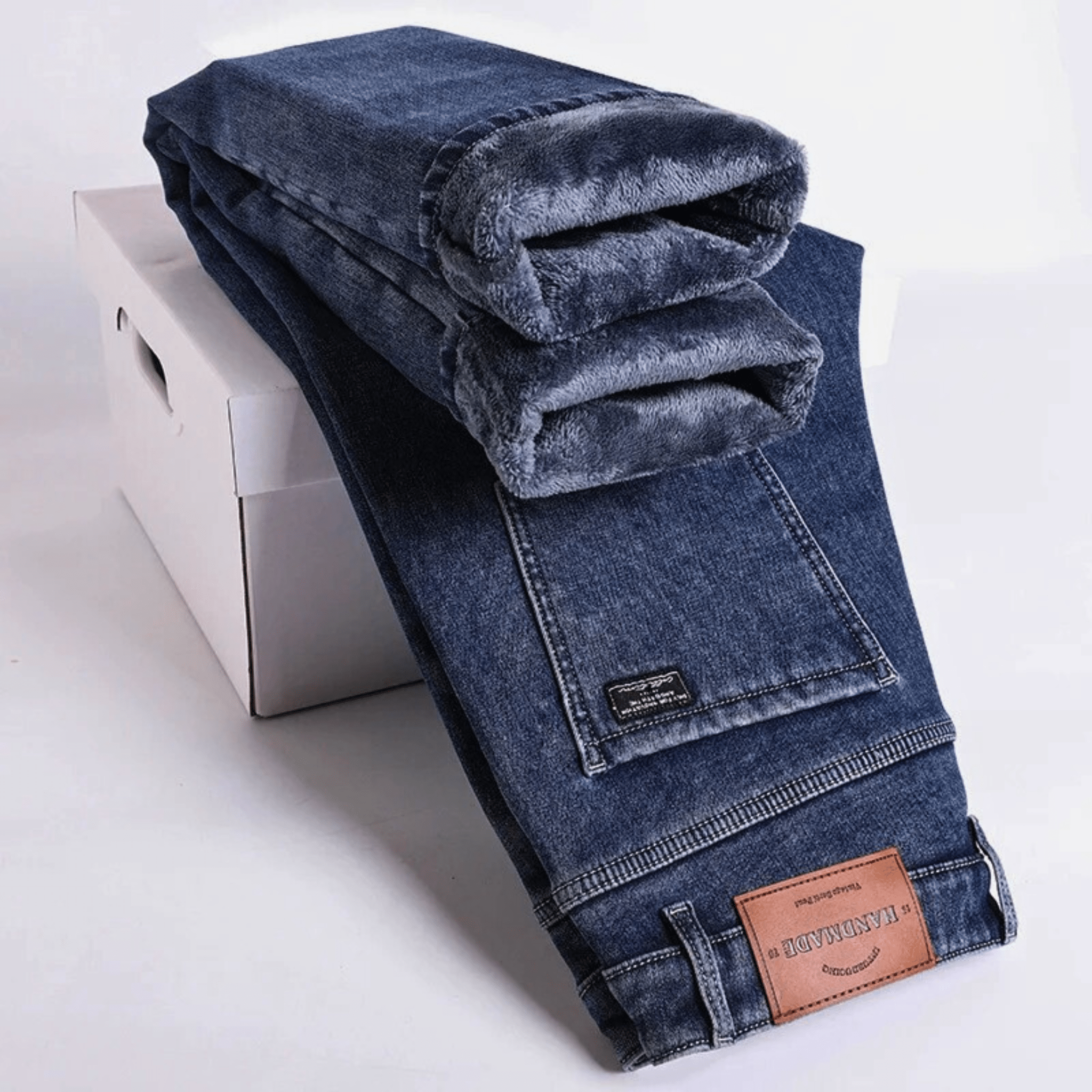 Chaud | THERMISCHE DENIM BROEK  - By Qivii