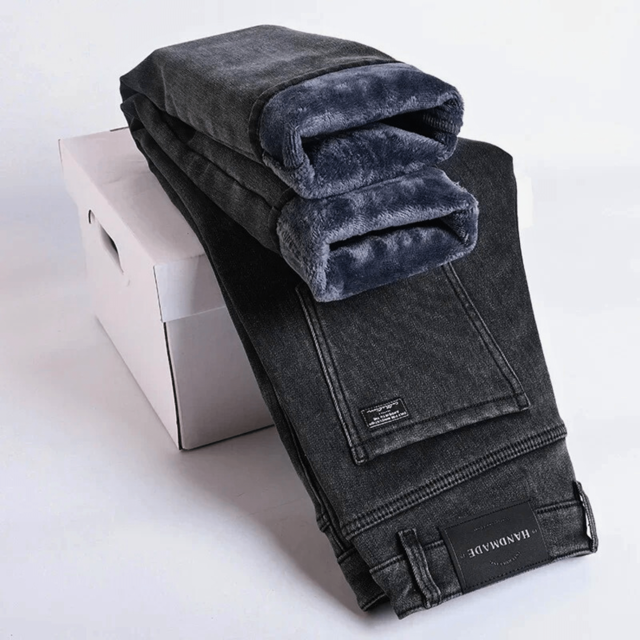 Chaud | THERMISCHE DENIM BROEK  - By Qivii