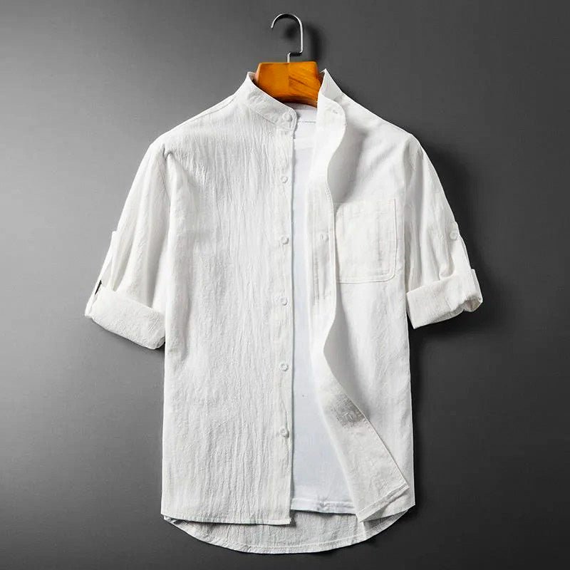 Bay Breeze Linen Shirt  - By Qivii