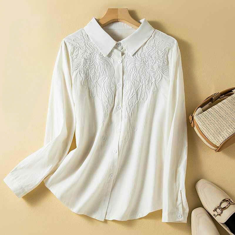 Milena Cotton-Linen Shirt  - By Qivii