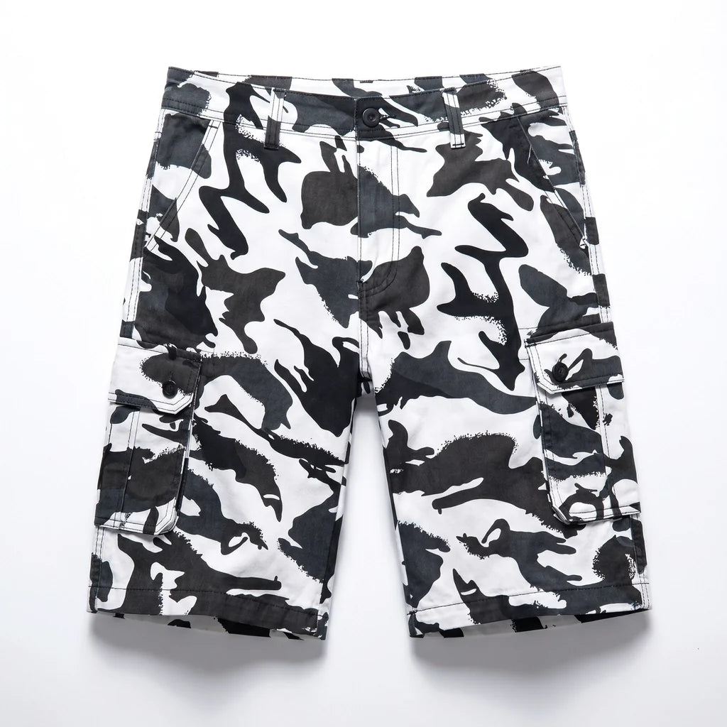 Stevie Camo Cargo Shorts