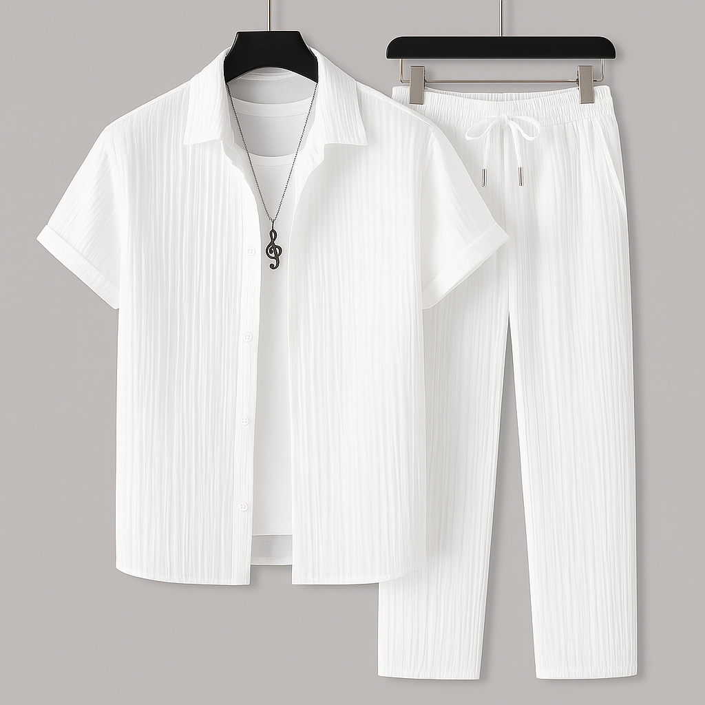 Jameson Relaxed Pants Set  - By Qivii