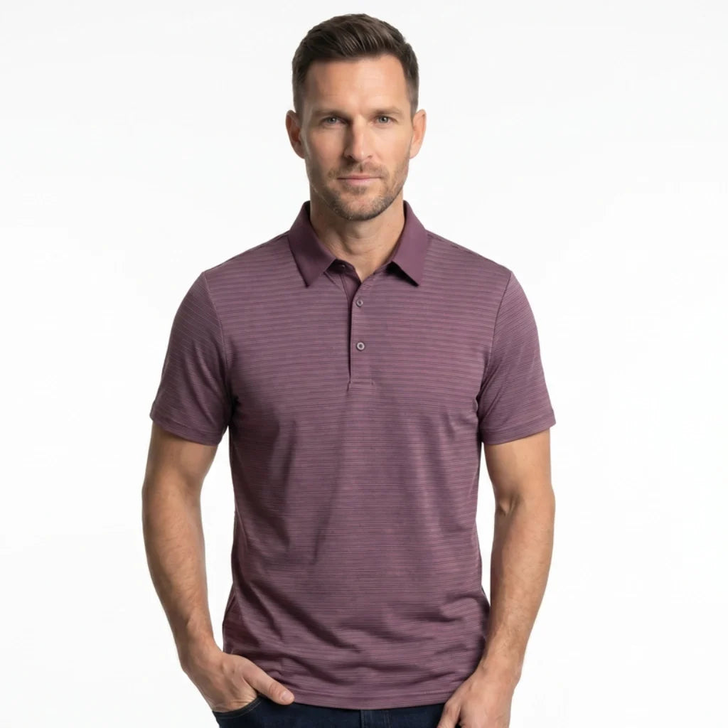 Leon Striped Polo Shirt