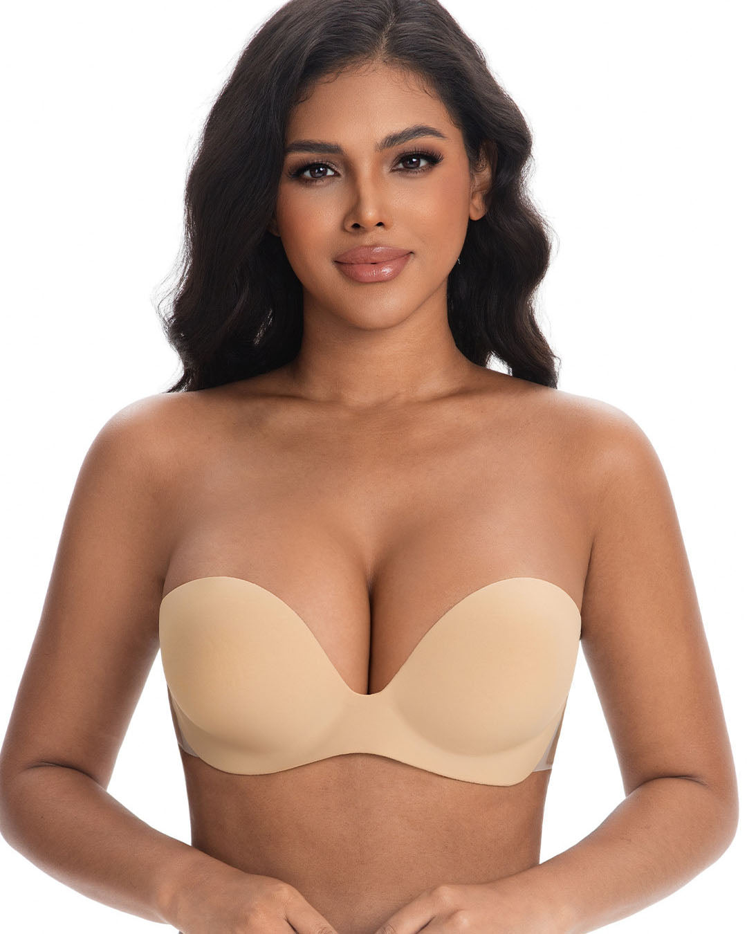 Strapless Adhesive Push Up Bra