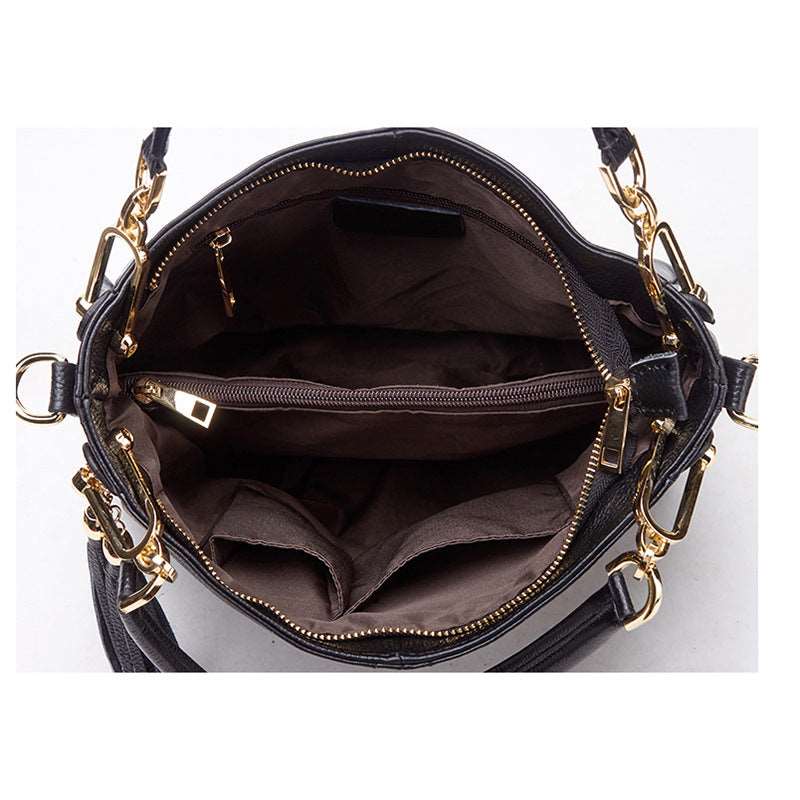 The Elara Leather Tote  - By Qivii
