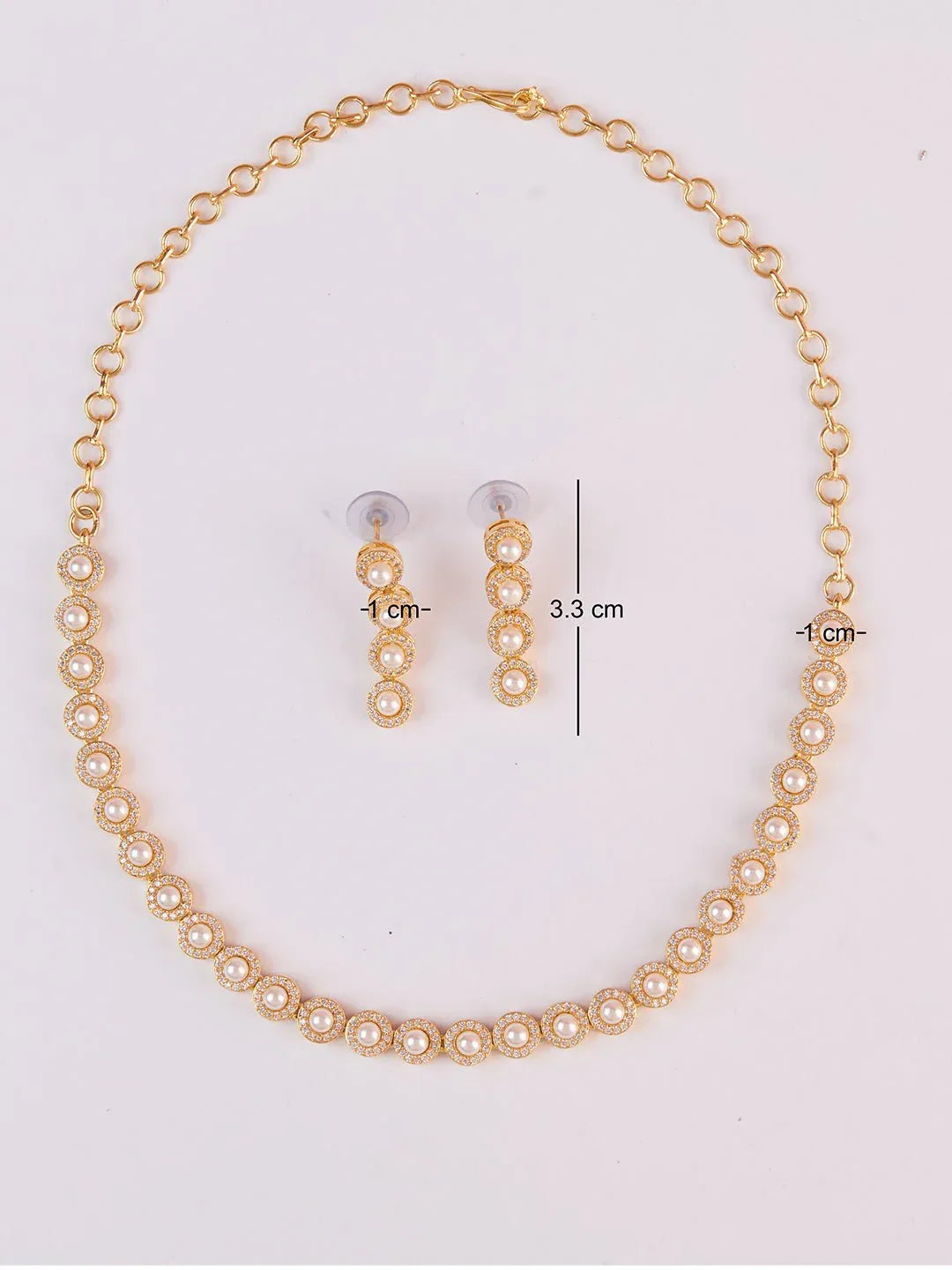 Women's Gold Rhodium Plated Necklace