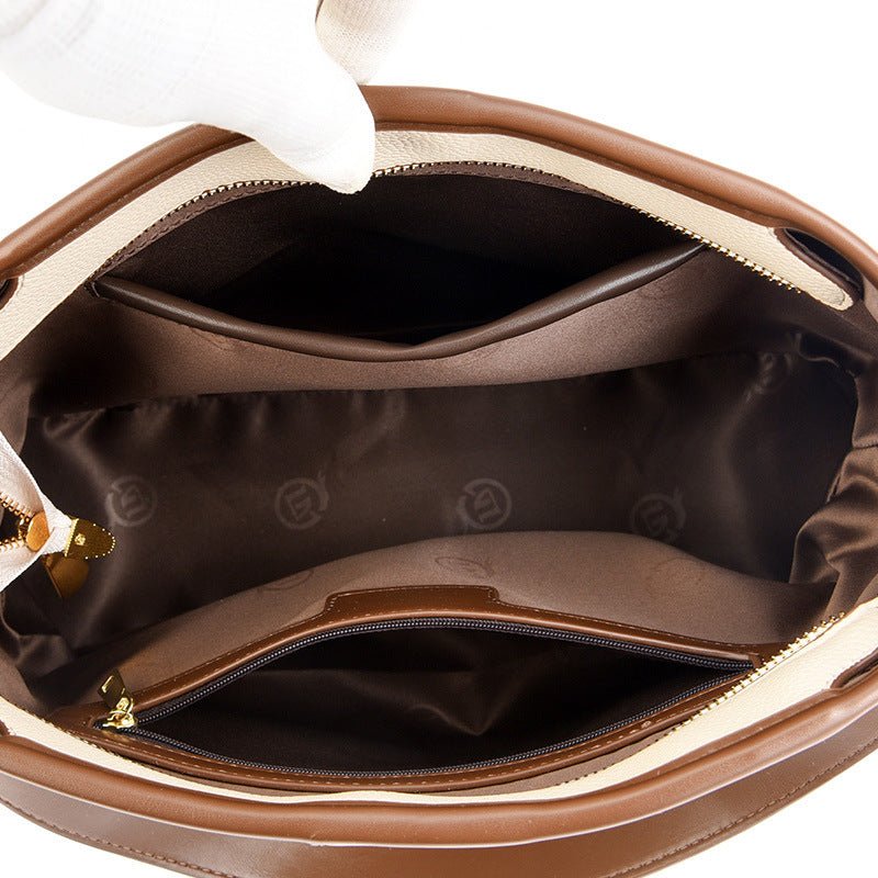Women's Large-Capacity Crossbody Bucket Bag  - By Qivii