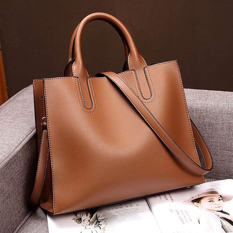 Women's  Large Capacity One Shoulder Messenger Handbag  - By Qivii