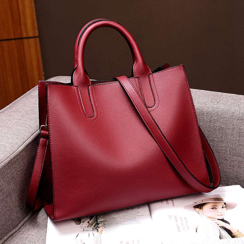 Women's  Large Capacity One Shoulder Messenger Handbag  - By Qivii