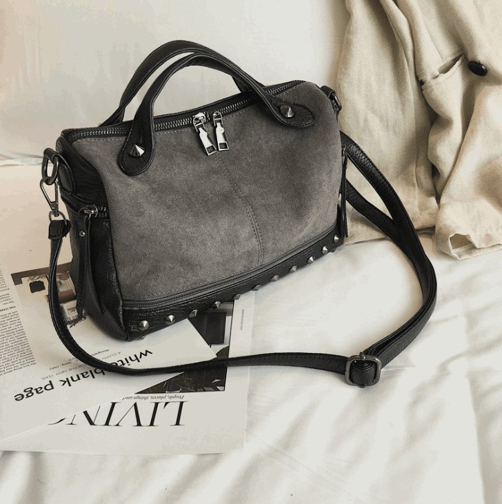 Women's Large Casual Shoulder Tote  - By Qivii