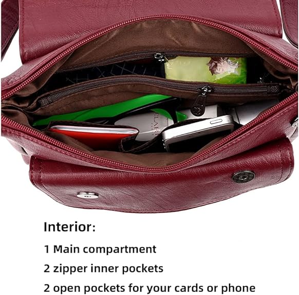 The Liora Crossbody Bag  - By Qivii