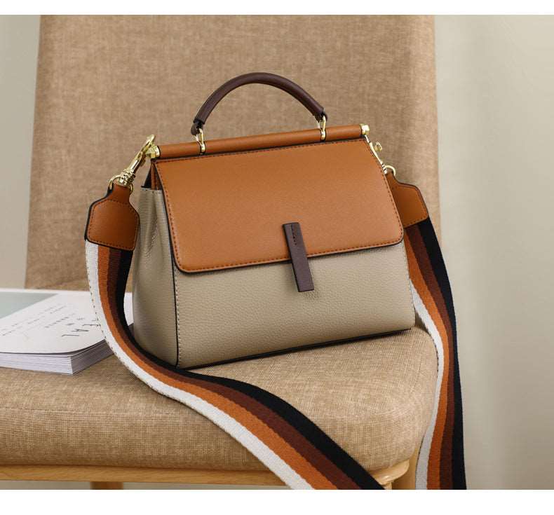 Women's Luxury Genuine Leather Crossbody Bag  - By Qivii