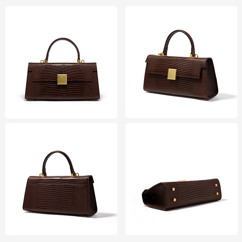 Women's Luxury Retro Leather Underarm Shoulder Bag  - By Qivii
