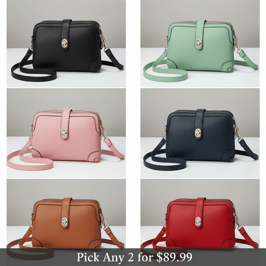 The Ava Crossbody Bag  - By Qivii