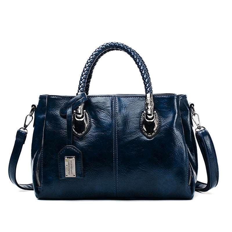 Women's Vintage Leather Handbag  - By Qivii