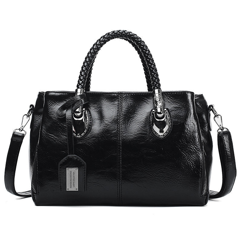 Women's Vintage Leather Handbag  - By Qivii