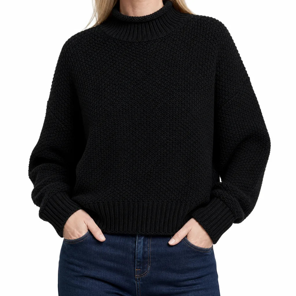 Wren Cowl Neck Knit Sweater