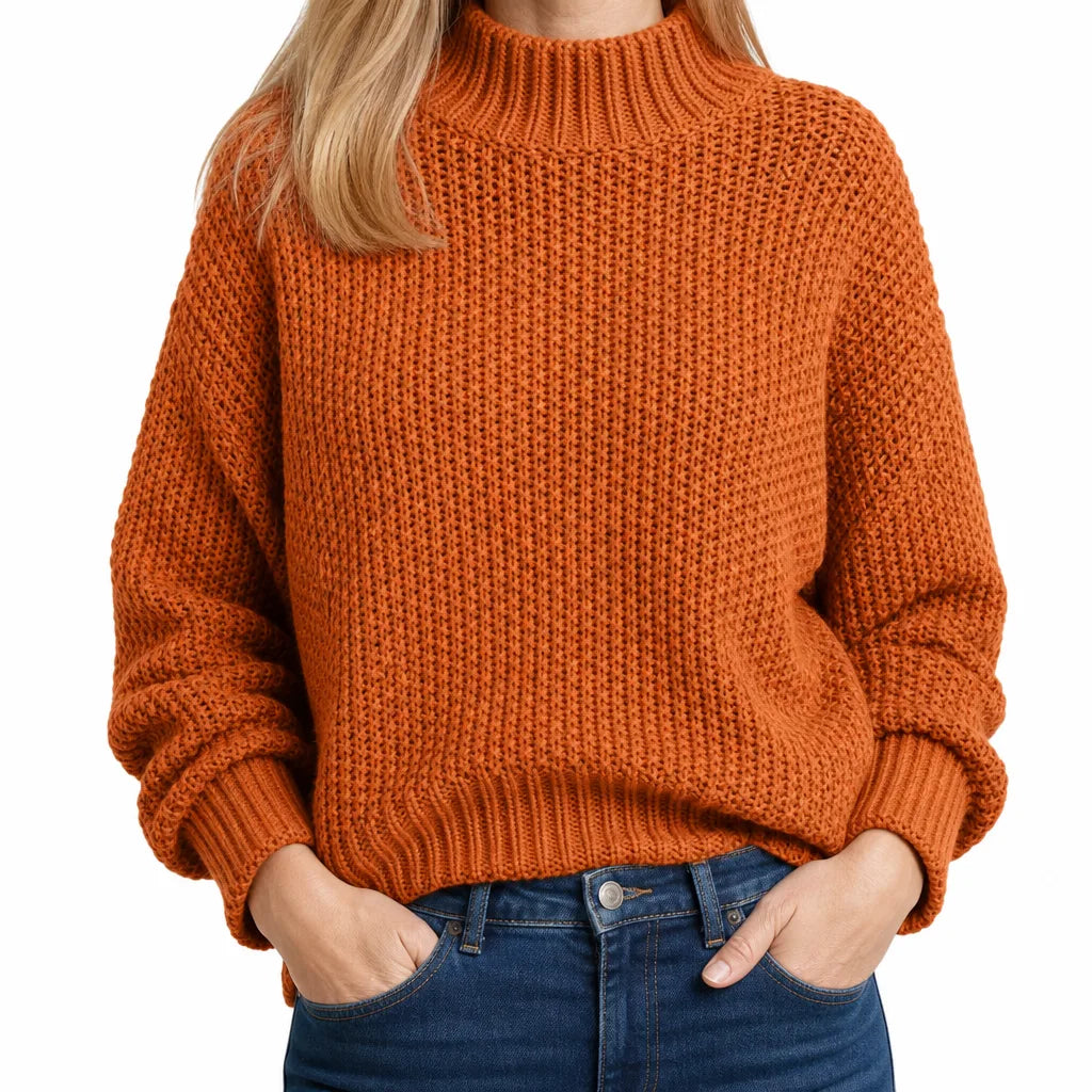 Wren Cowl Neck Knit Sweater