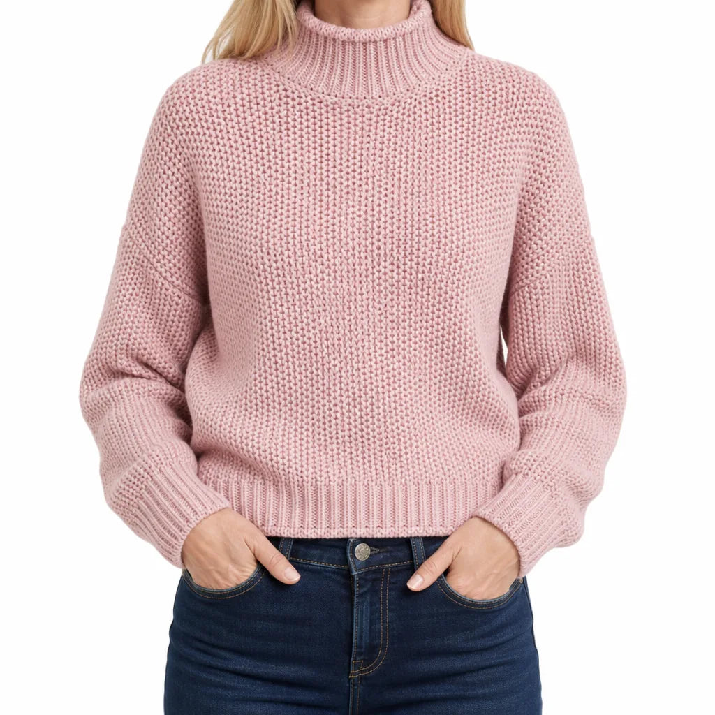 Wren Cowl Neck Knit Sweater