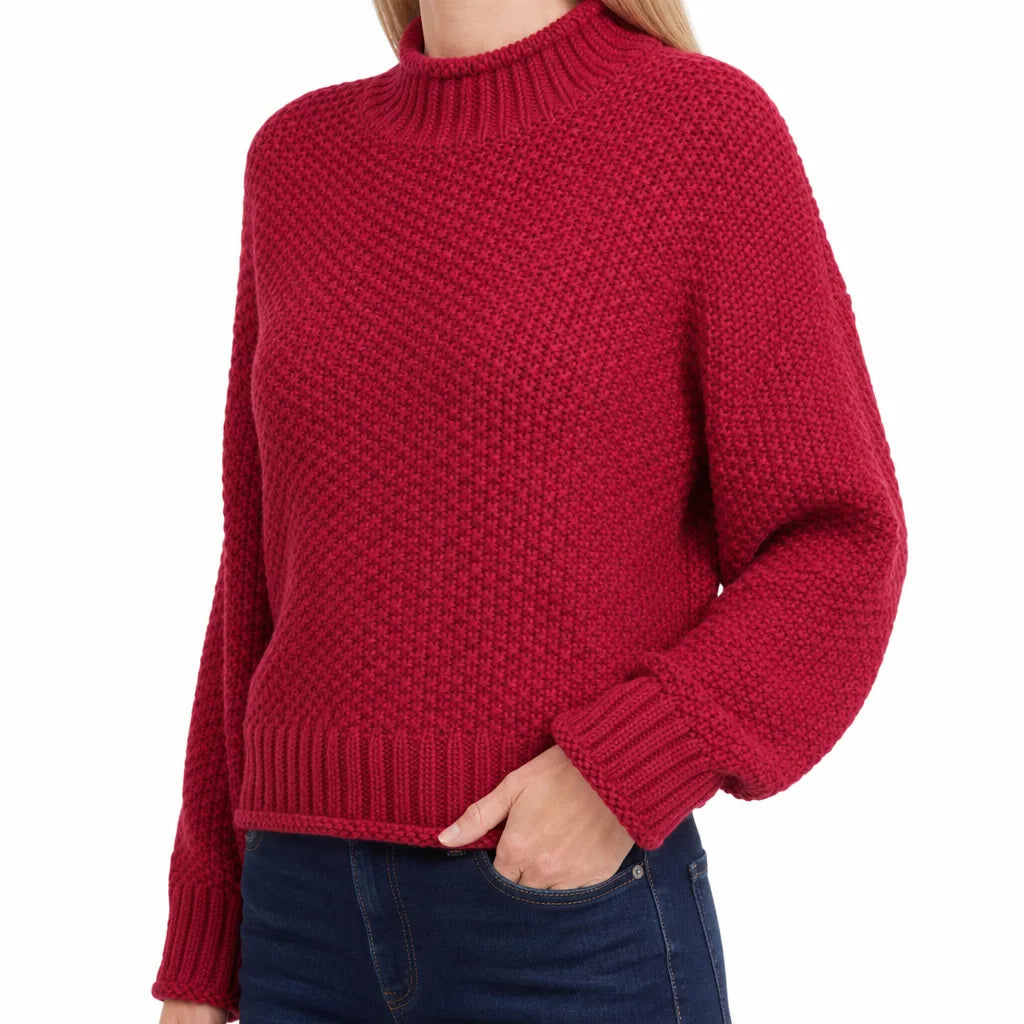Wren Cowl Neck Knit Sweater