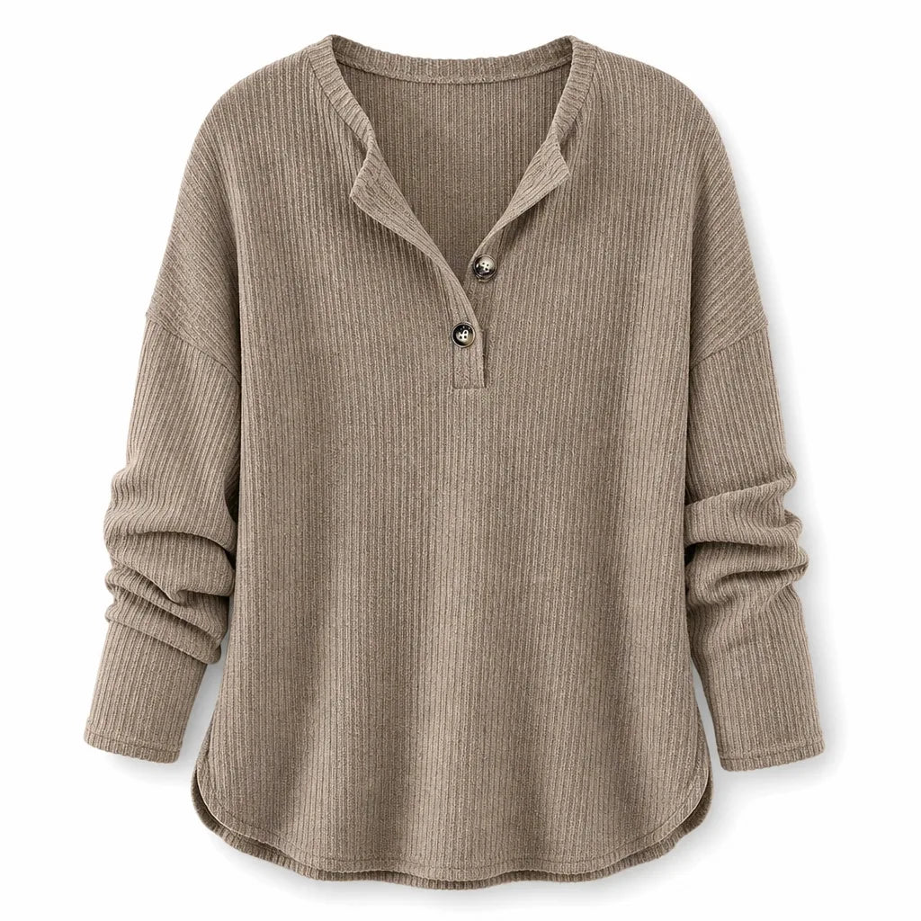 Wren Ribbed Pullover Top