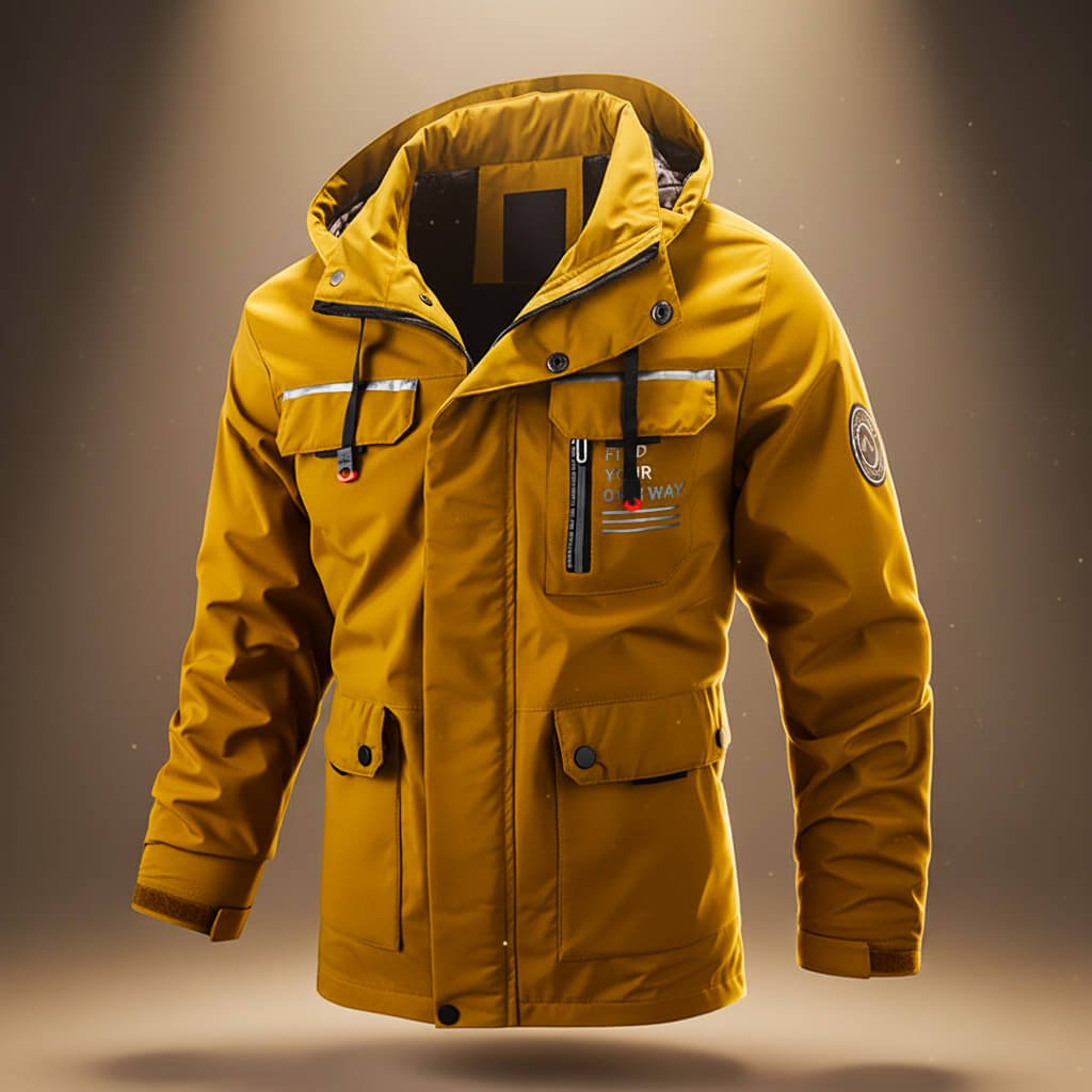Explorer Hooded Winter Jacket  - By Qivii