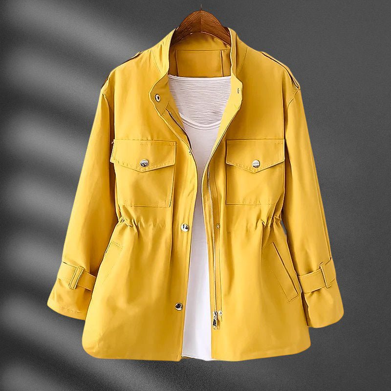 Hannah Waist Slimming Windbreaker  - By Qivii