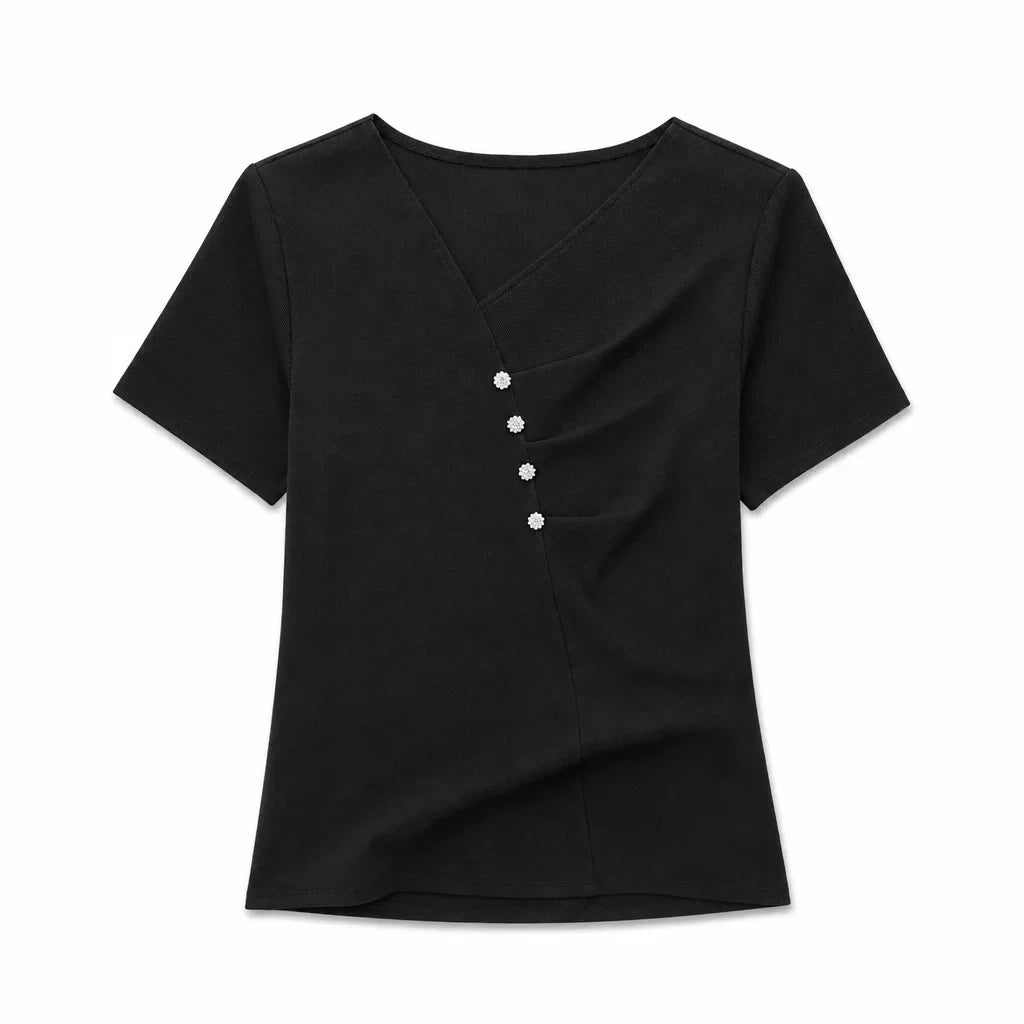 Zahraa V-Neck Tee
