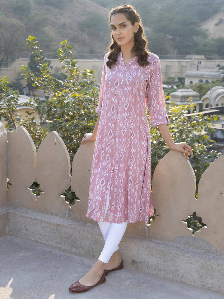 Aakriti Pink Kurta - Uboric