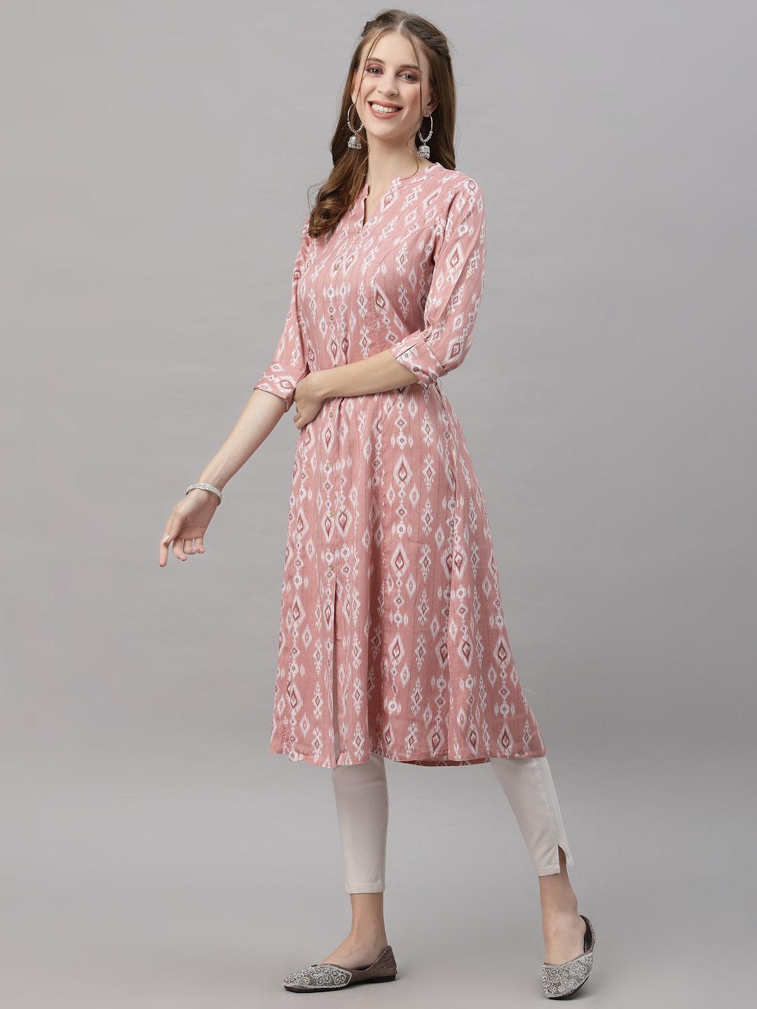 Aakriti Pink Kurta - Uboric