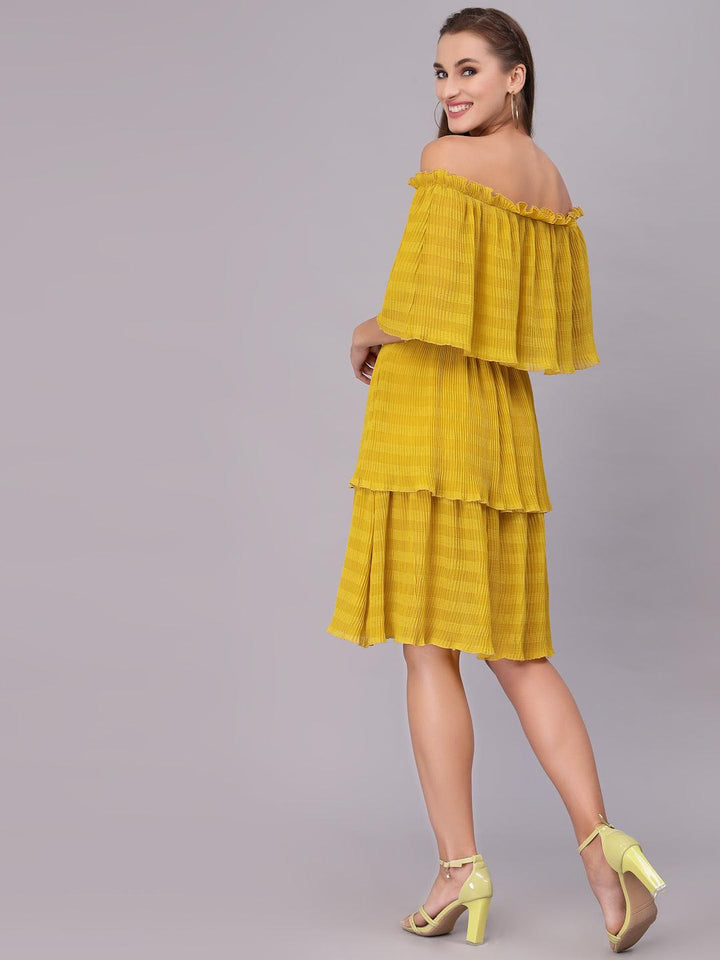 Alicia Yellow Dress - Uboric