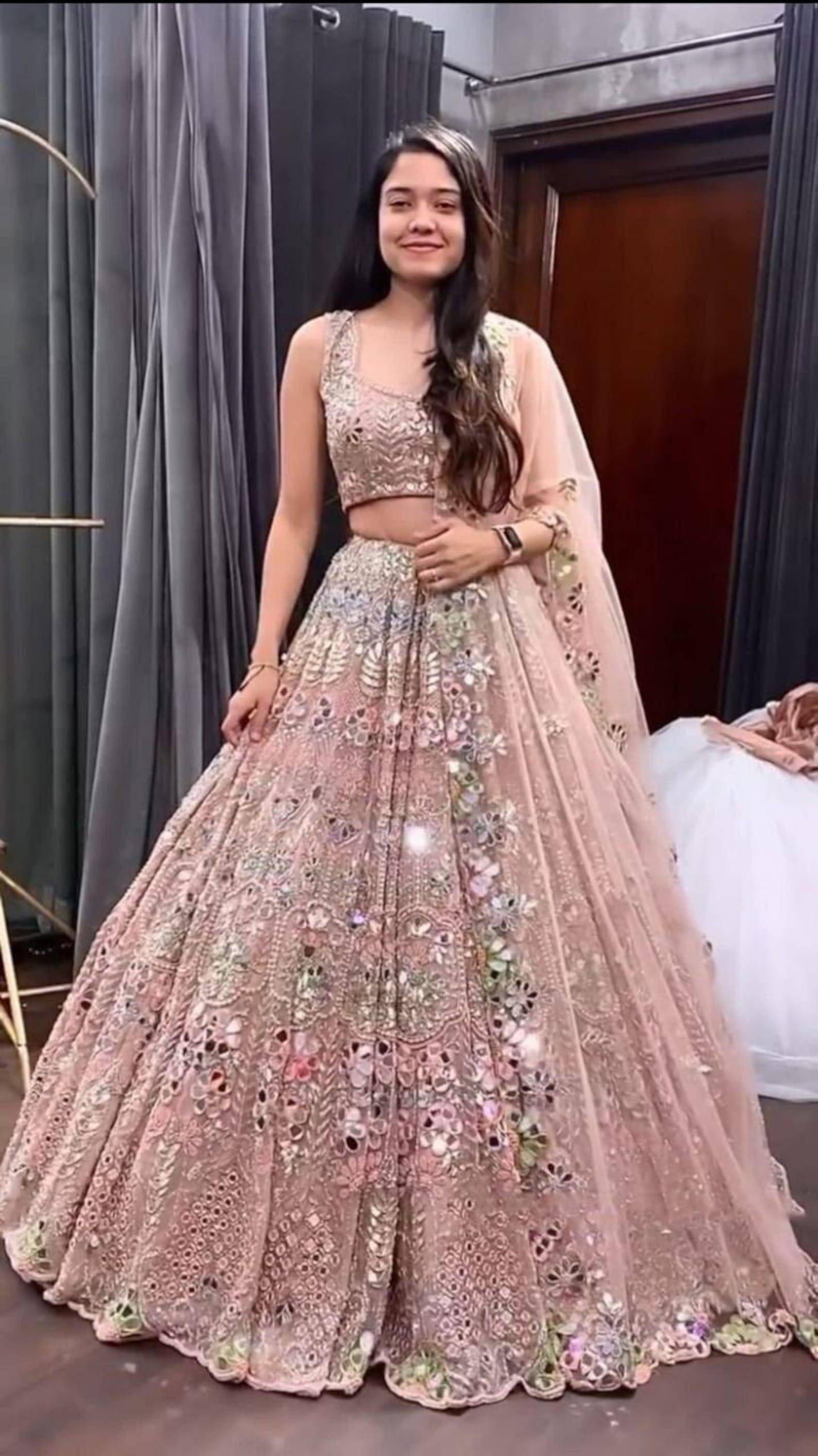 Designer lehenga qivii