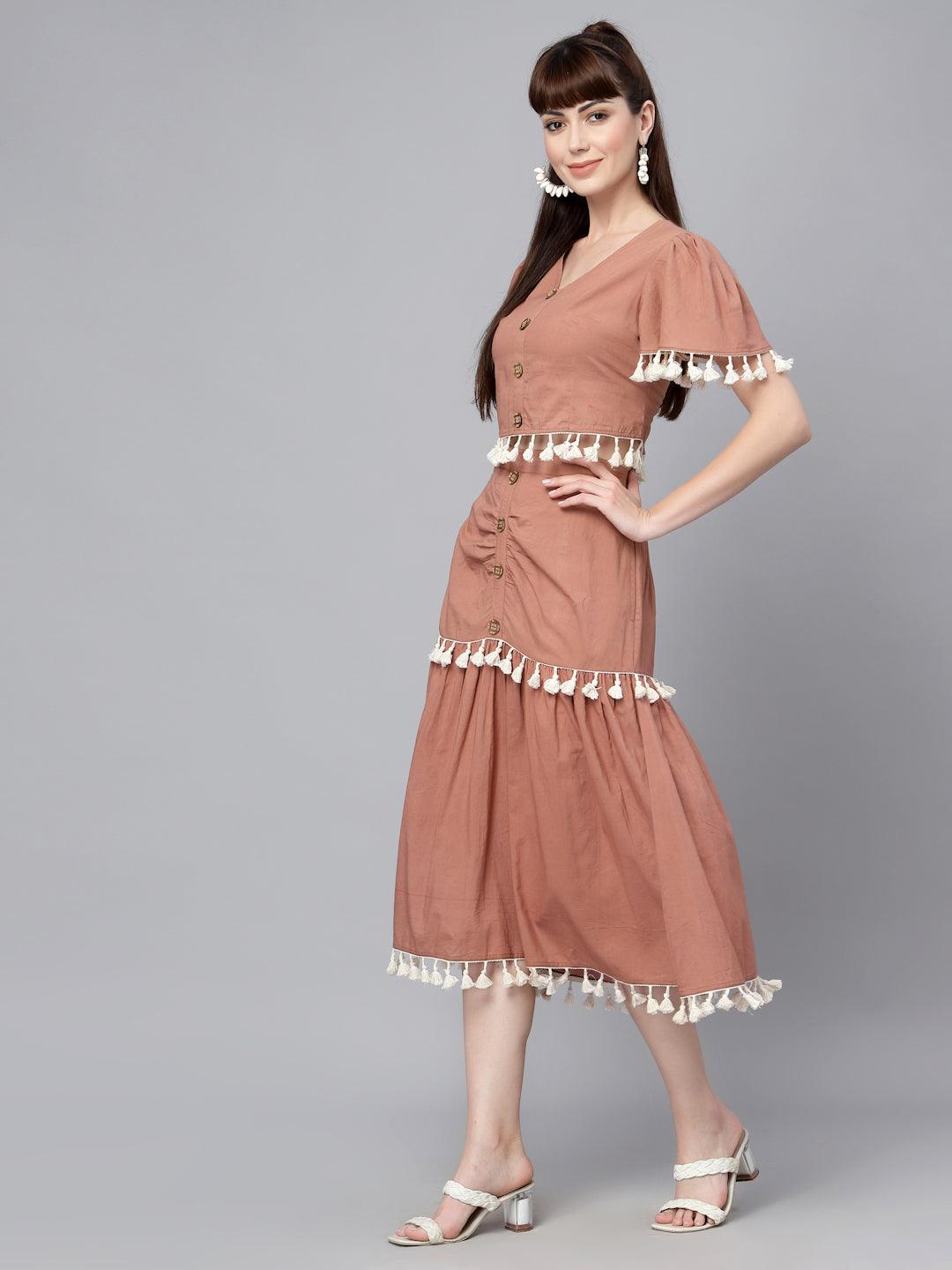 Cotton Top With Skirt - Uboric