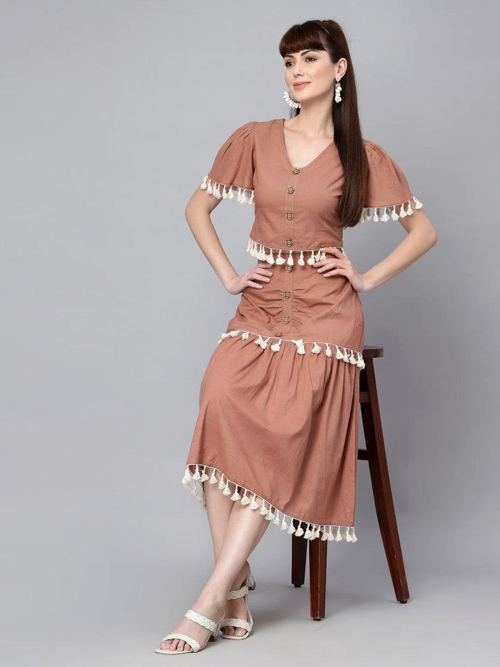 Cotton Top With Skirt - Uboric