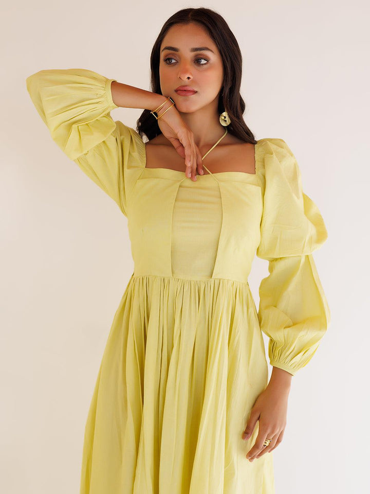 Lemonade Midi Dress - Uboric