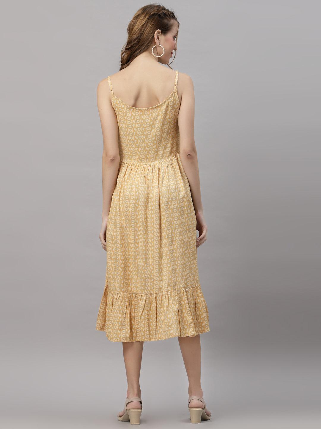 Lily Yellow Dress - Uboric