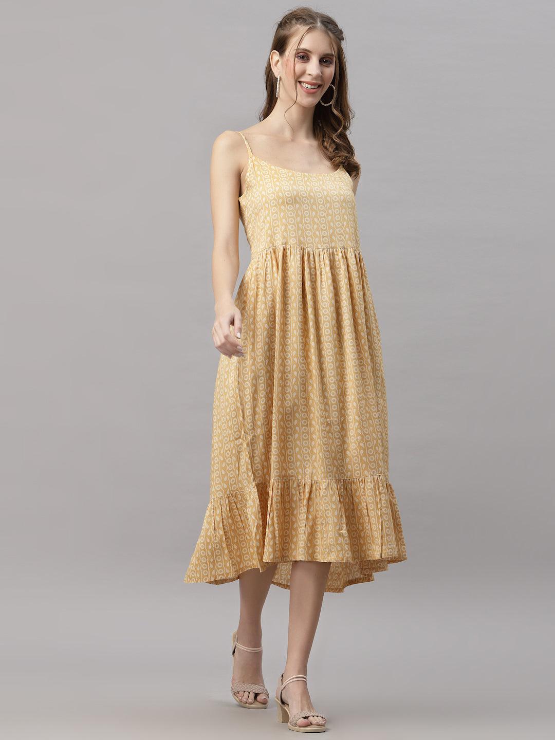 Lily Yellow Dress - Uboric