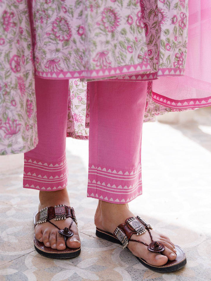 Pink Orchid Kurta Set - Uboric