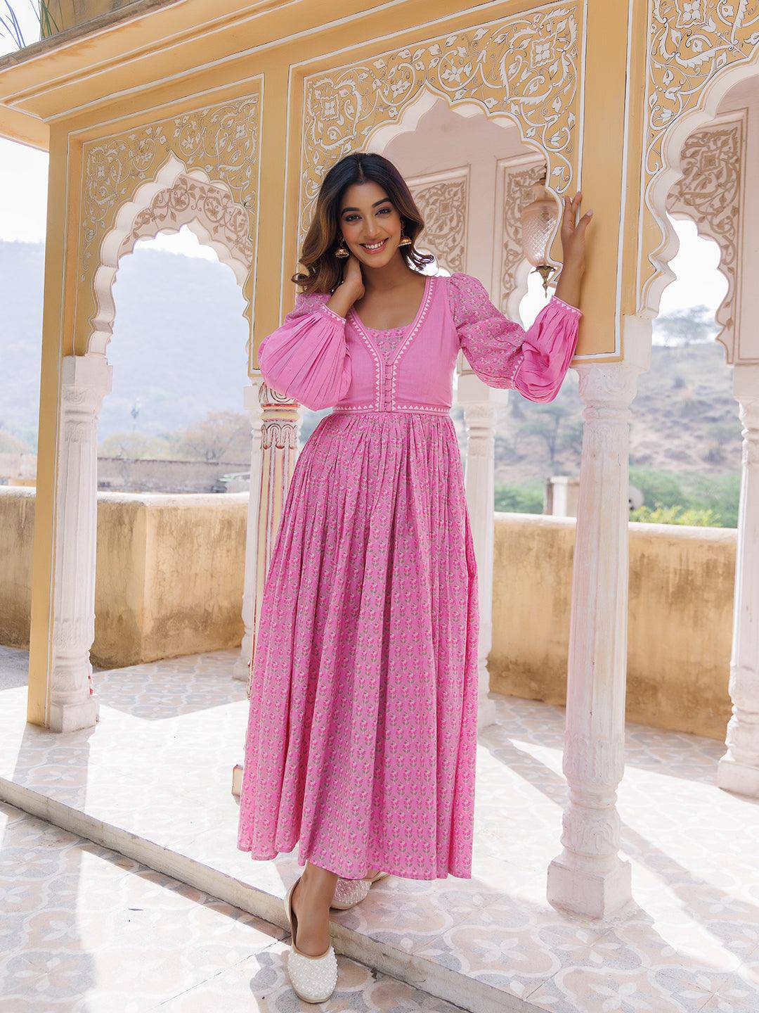 Prism Pink Kurta - Uboric