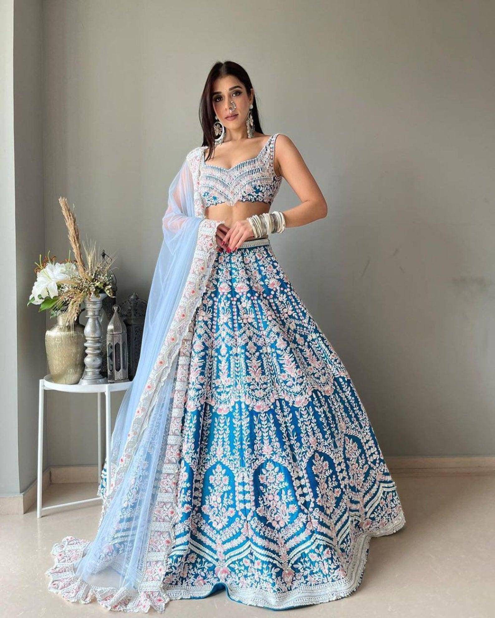 Heavy lehenga with price best sale