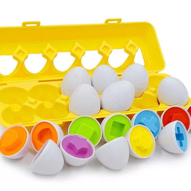 Shape Matching Eggs Toy - Uboric