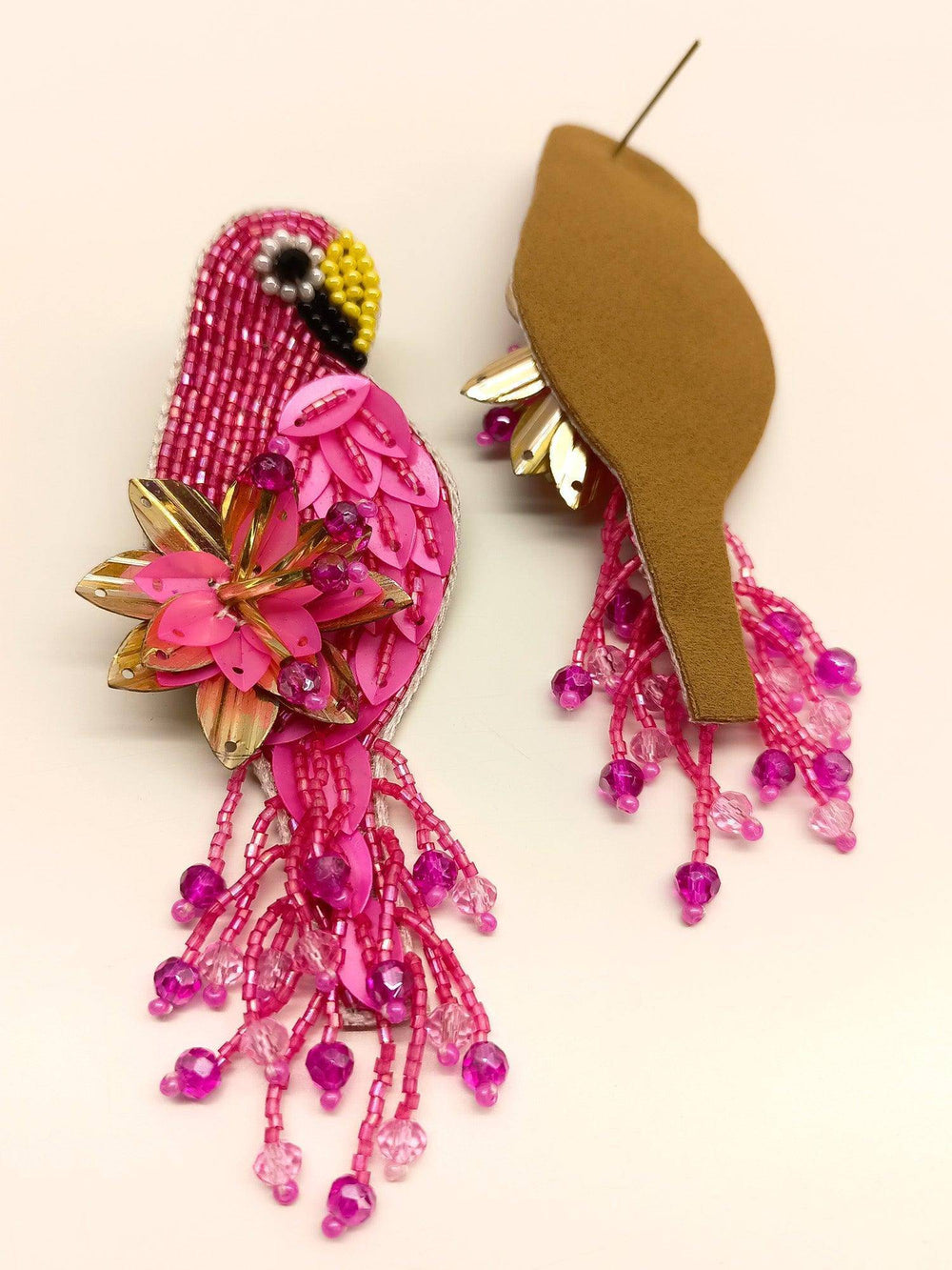 Suchismita Rani Bird Handmade Earrings - Uboric