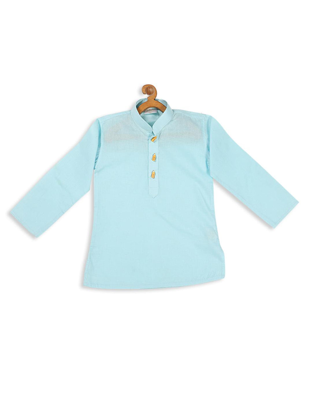 VASTRAMAY SISHU Boy's Aqua Blue Kurta - Uboric