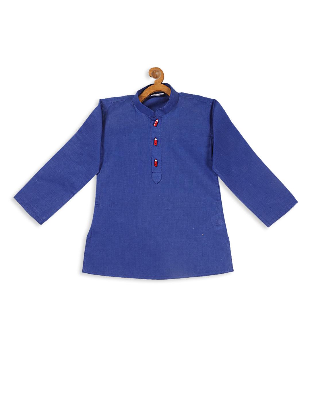 VASTRAMAY SISHU Boy's Blue Kurta - Uboric