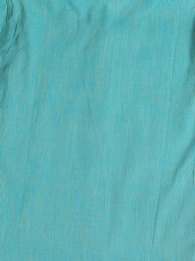 VASTRAMAY SISHU Boy's Green Striped Pure Cotton Kurta - Uboric